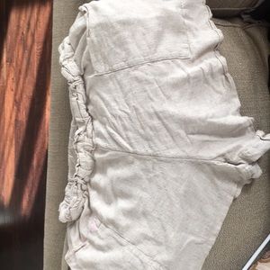 H&M linen shorts size L